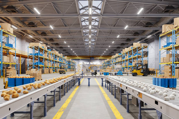 Automatización de cadena en industria alimentaria, como La Cosmopolitana